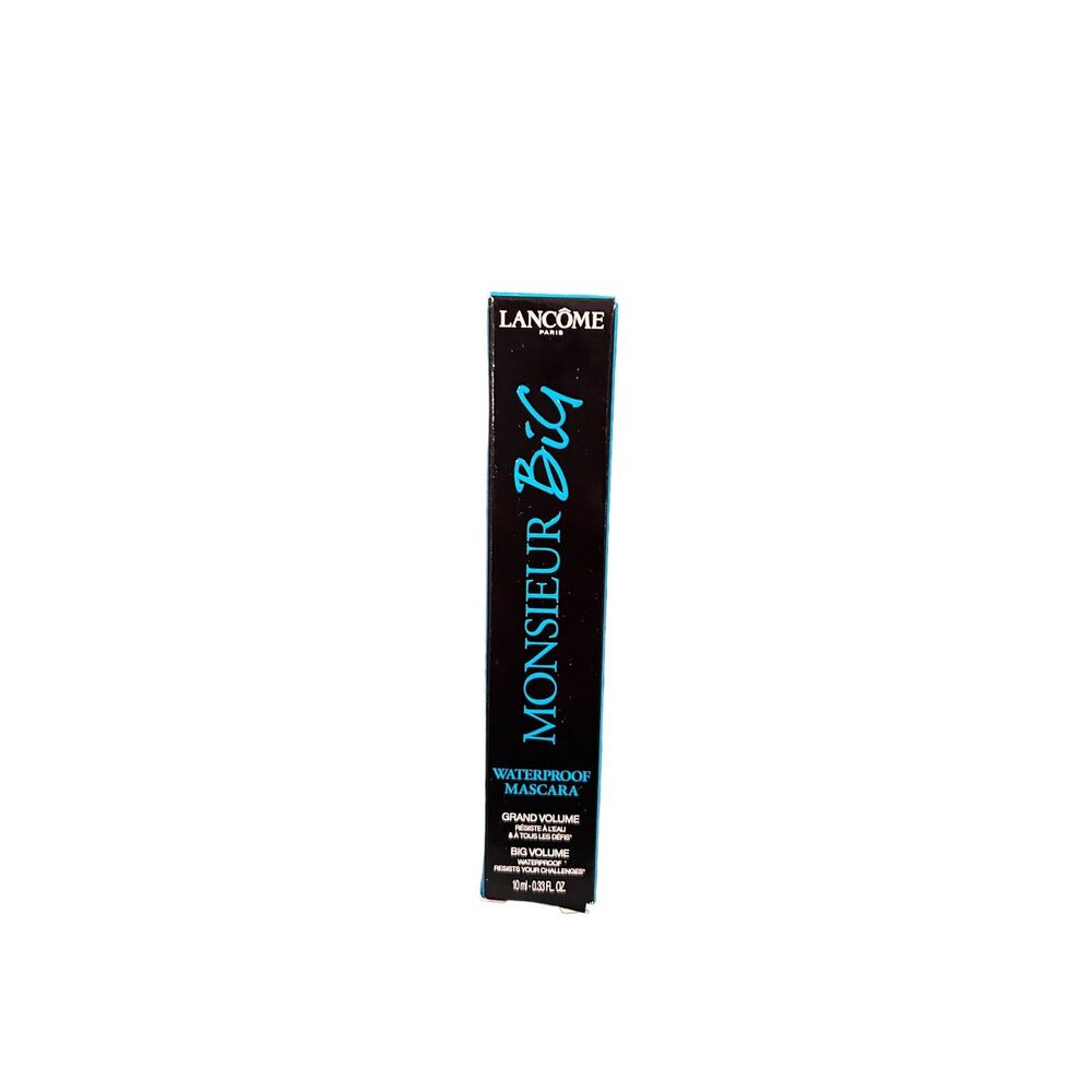 Lancome Monsieur Big Waterproof Mascara, 0.33 fl oz (Full Size) Black